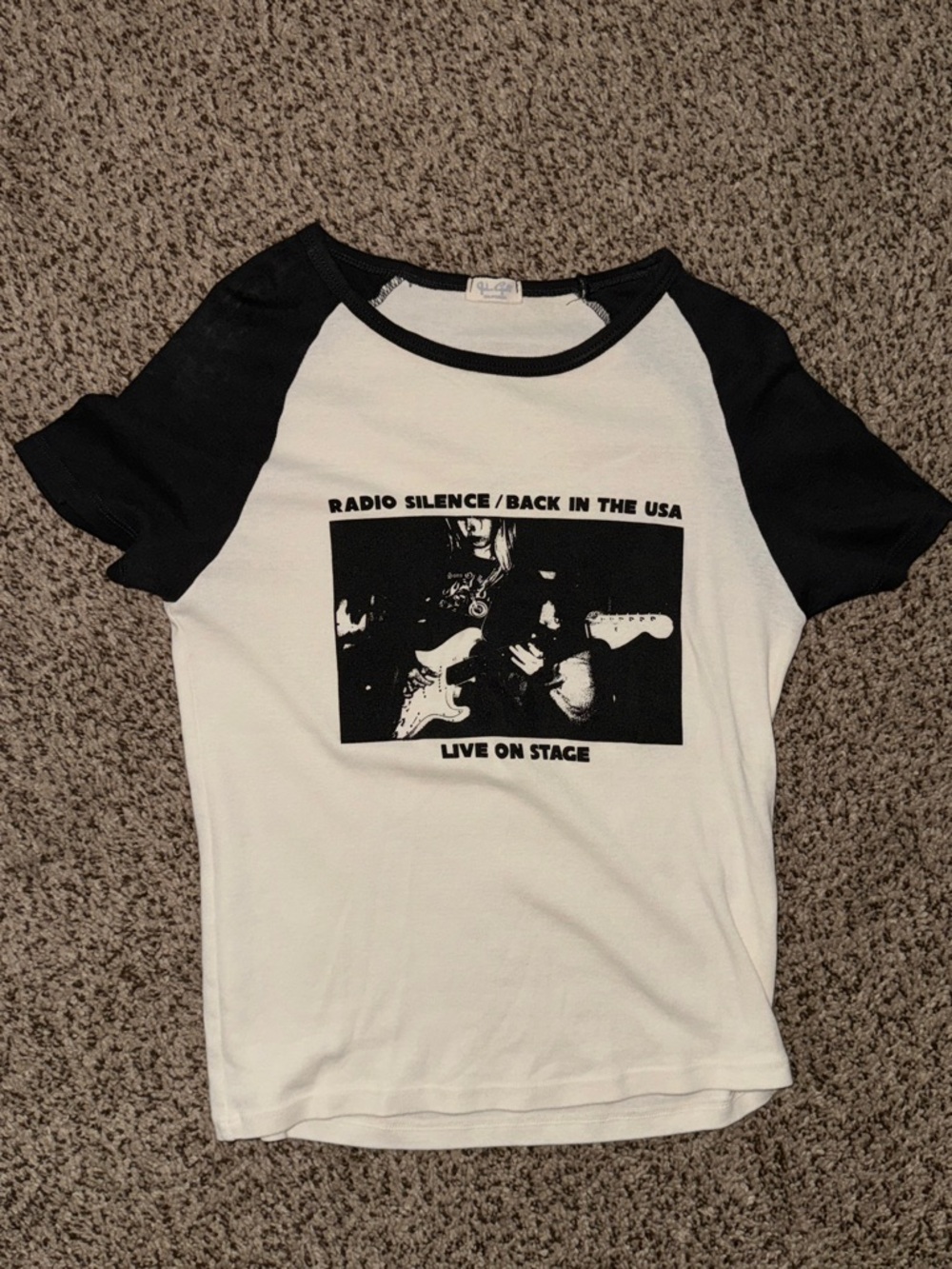 Black & White Graphic Tee